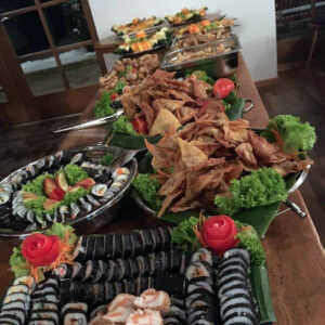 Thailändisches Buffet Beispiel