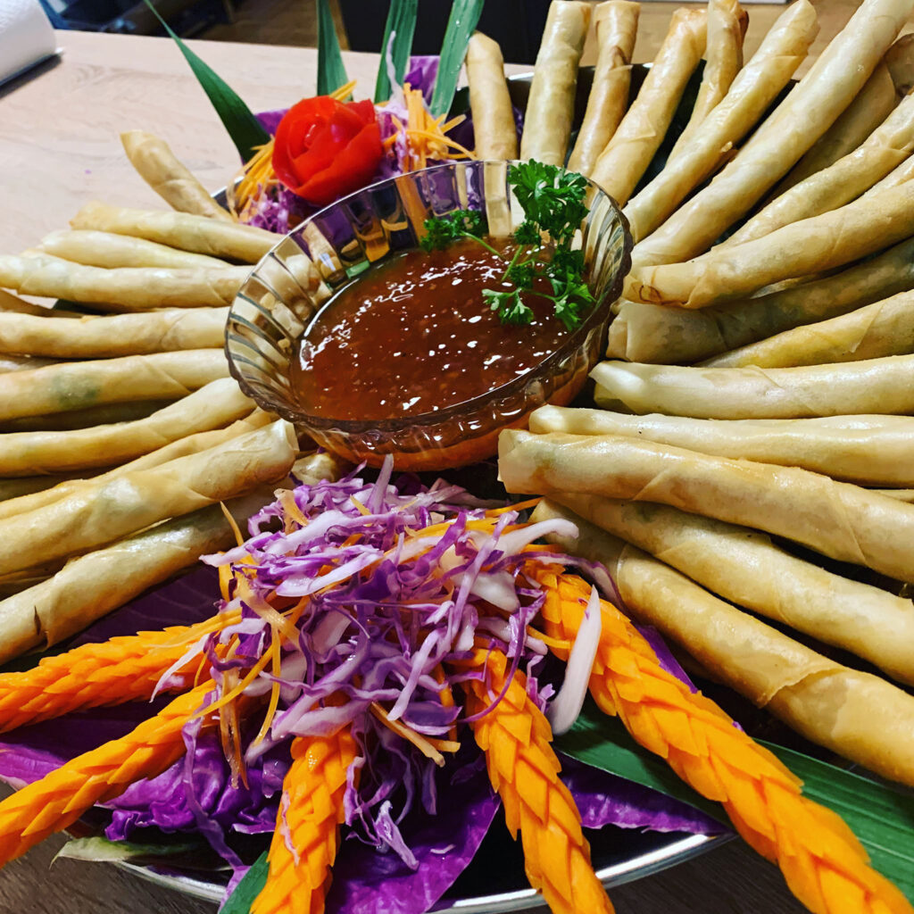 Thailändisches Buffet Beispiel